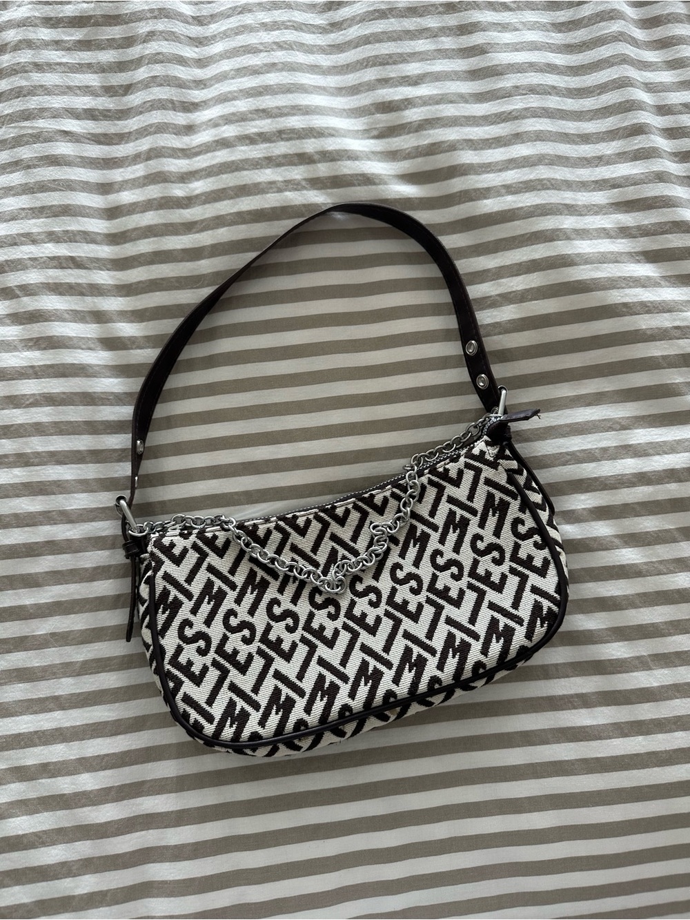 H&M brown purse